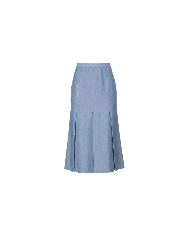 Marni HOSEN & RÖCKE - Midi-Röckeauf YOOX.COM Hellblau