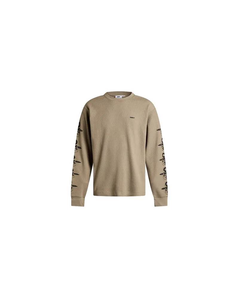 Obey TOPS - Sweatshirtsauf YOOX.COM Salbeigrün