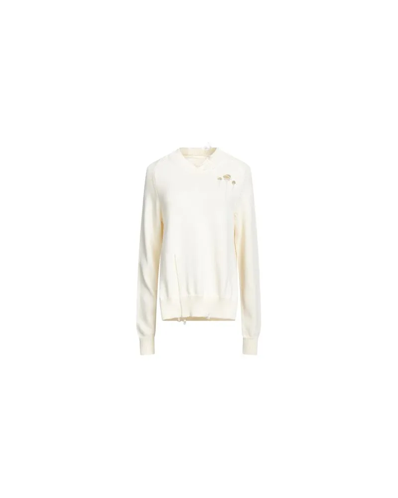 Maison Margiela STRICKWAREN - Pulloverauf YOOX.COM Elfenbein