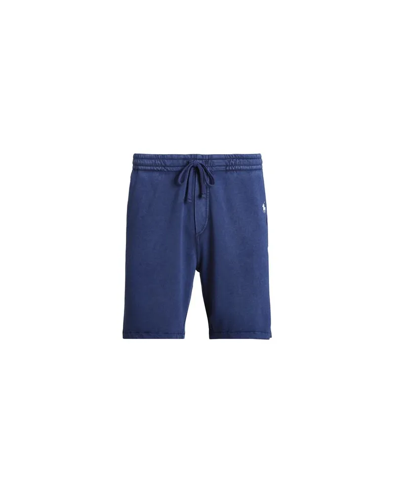 Ralph Lauren COTTON SPA TERRY SHORT   - HOSEN & RÖCKE - Shorts & Bermudashortsauf YOOX.COM Taubenblau