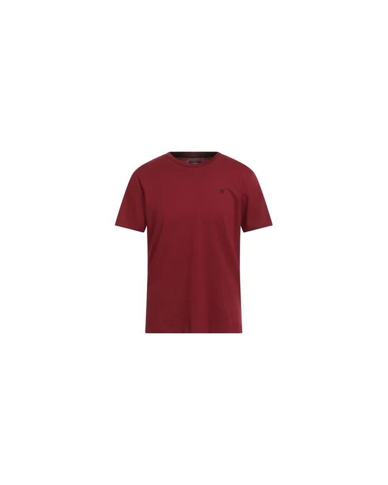 Hackett TOPS - T-shirtsauf YOOX.COM Ziegelrot