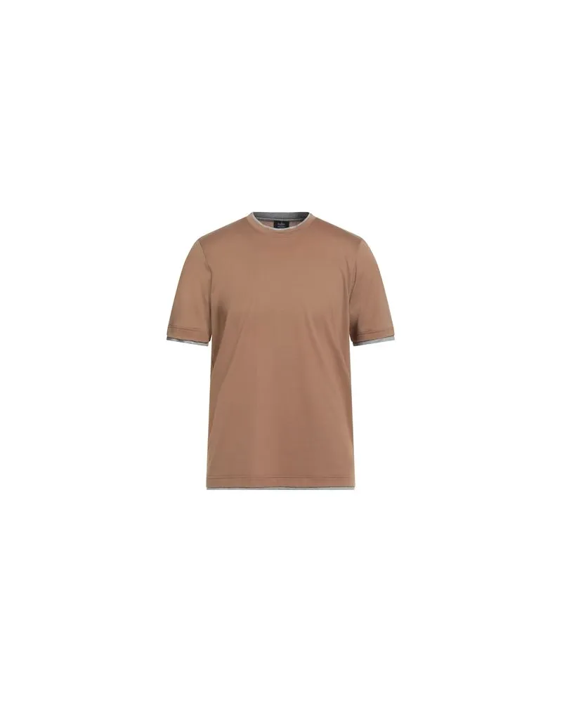 BARBA TOPS - T-shirtsauf YOOX.COM Kamel