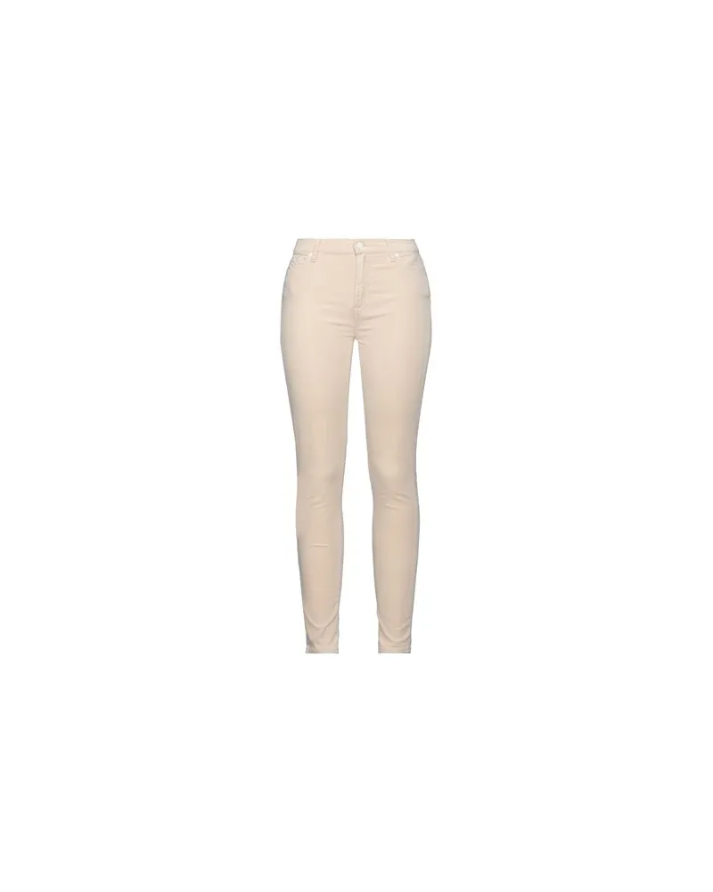 7 for all mankind HOSEN & RÖCKE - Hosenauf YOOX.COM Beige