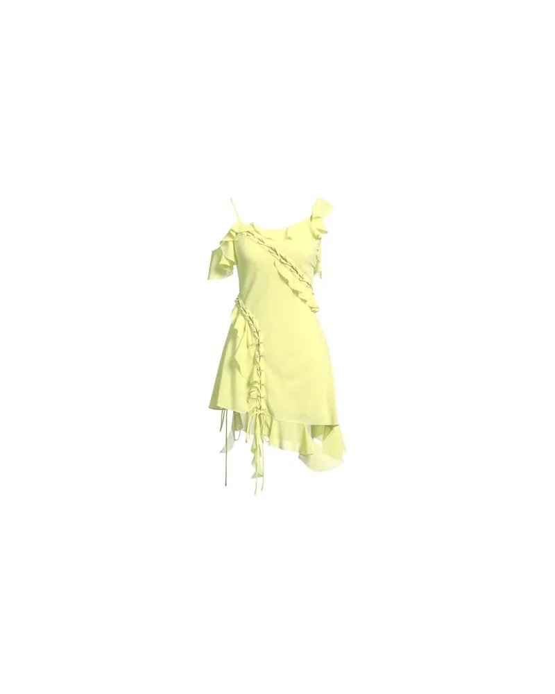 Acne Studios KLEIDER - Mini-Kleiderauf YOOX.COM Limettengrün