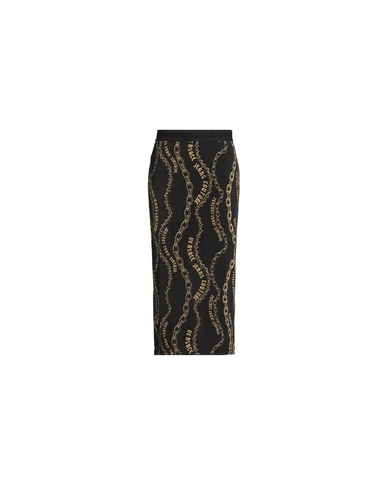 Versace Jeans HOSEN & RÖCKE - Midi-Röckeauf YOOX.COM Schwarz
