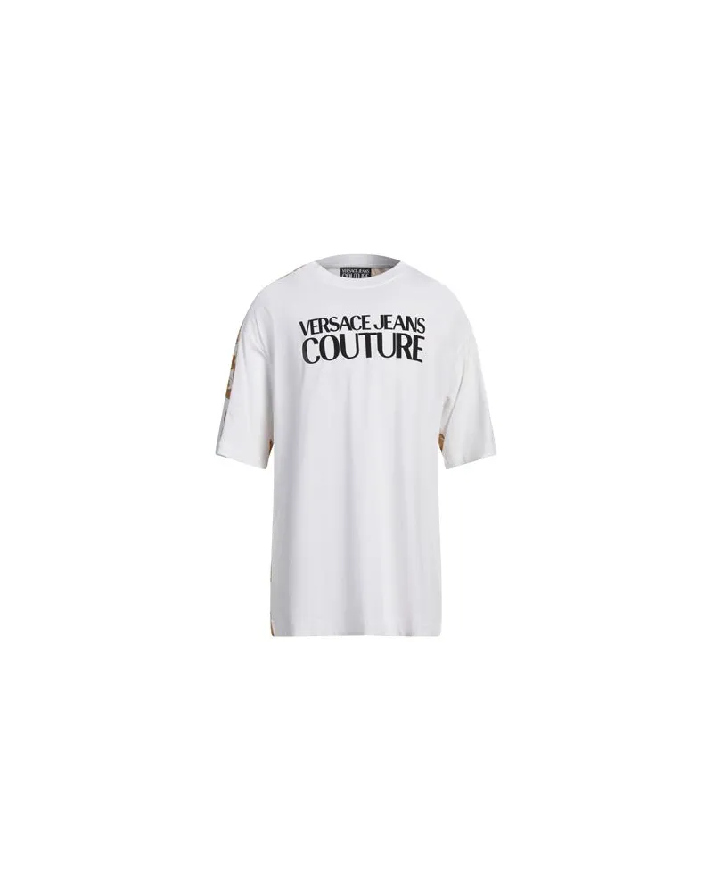 Versace Jeans TOPS - T-shirtsauf YOOX.COM Weiß