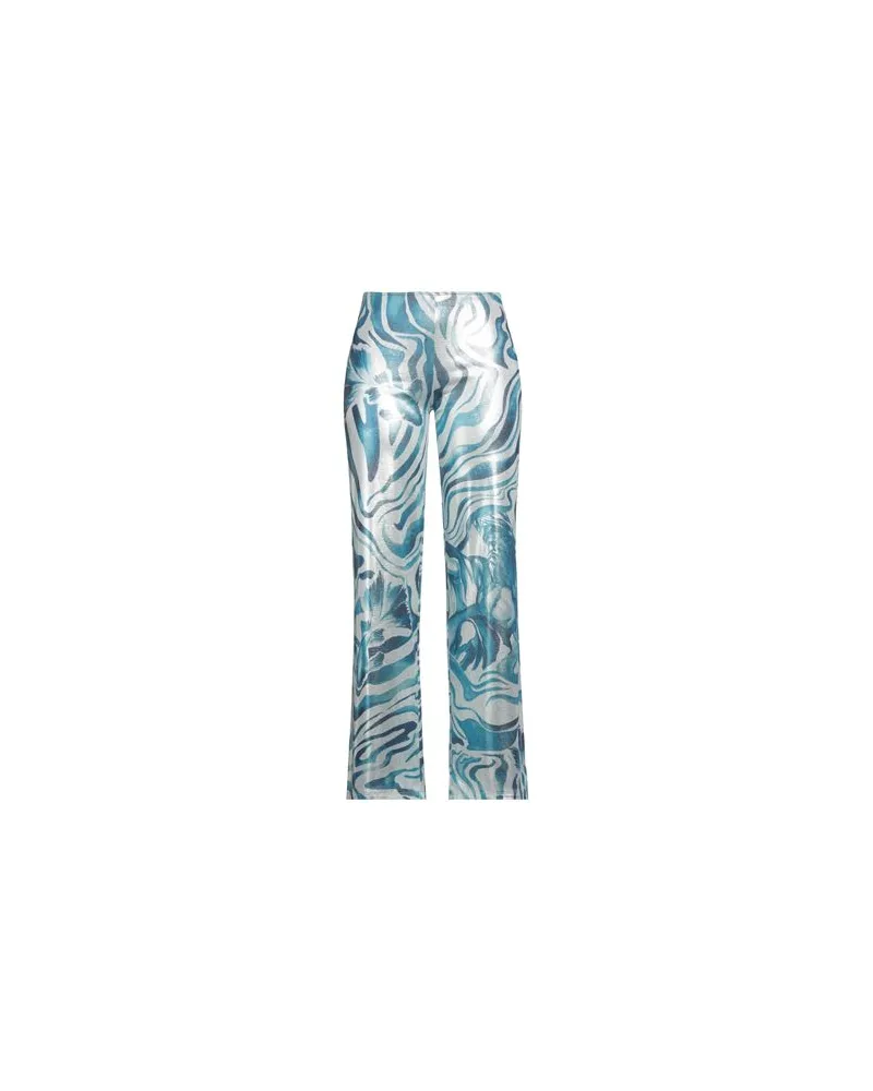 Alberta Ferretti ATHLEISURE - HOSEN & RÖCKE - Hosenauf YOOX.COM Silber