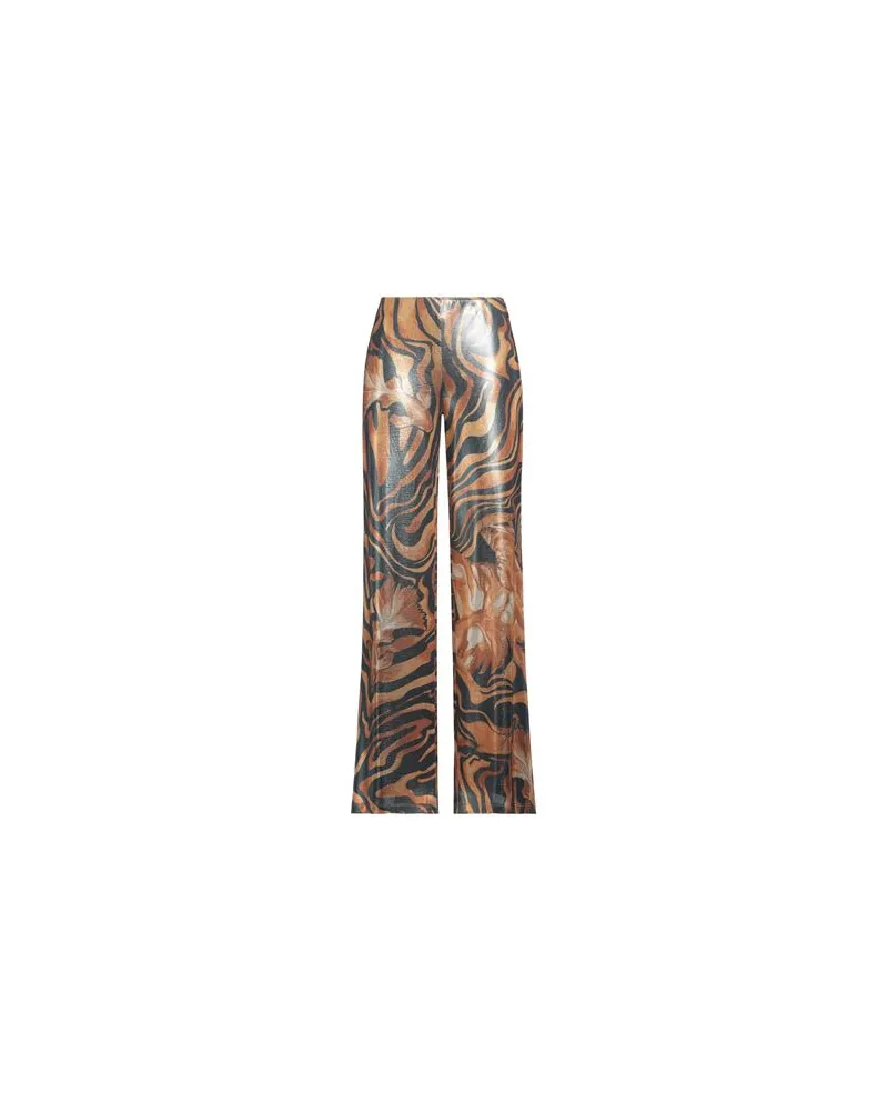 Alberta Ferretti ATHLEISURE - HOSEN & RÖCKE - Hosenauf YOOX.COM Platin