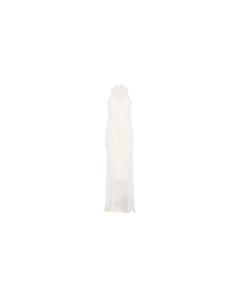 Twin-Set KLEIDER - Maxi-Kleiderauf YOOX.COM Weiß