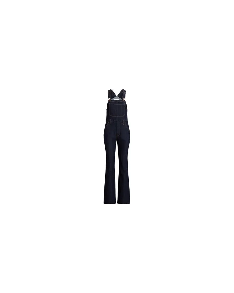 Ralph Lauren FLARE DENIM OVERALL  - OVERALLS - Lange Overallsauf YOOX.COM Blau