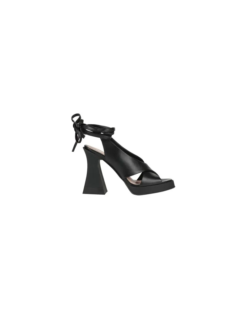 Attilio Giusti Leombruni SCHUHE - Sandalenauf YOOX.COM Schwarz