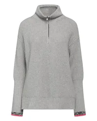 ARAGONA Rollkragenpullover Grau