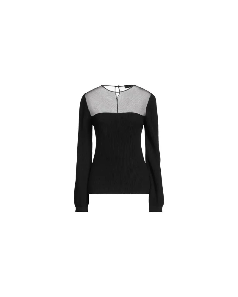Icona By Kaos STRICKWAREN - Pulloverauf YOOX.COM Schwarz