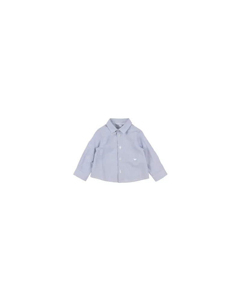 Emporio Armani TOPS - Hemdenauf YOOX.COM Hellblau