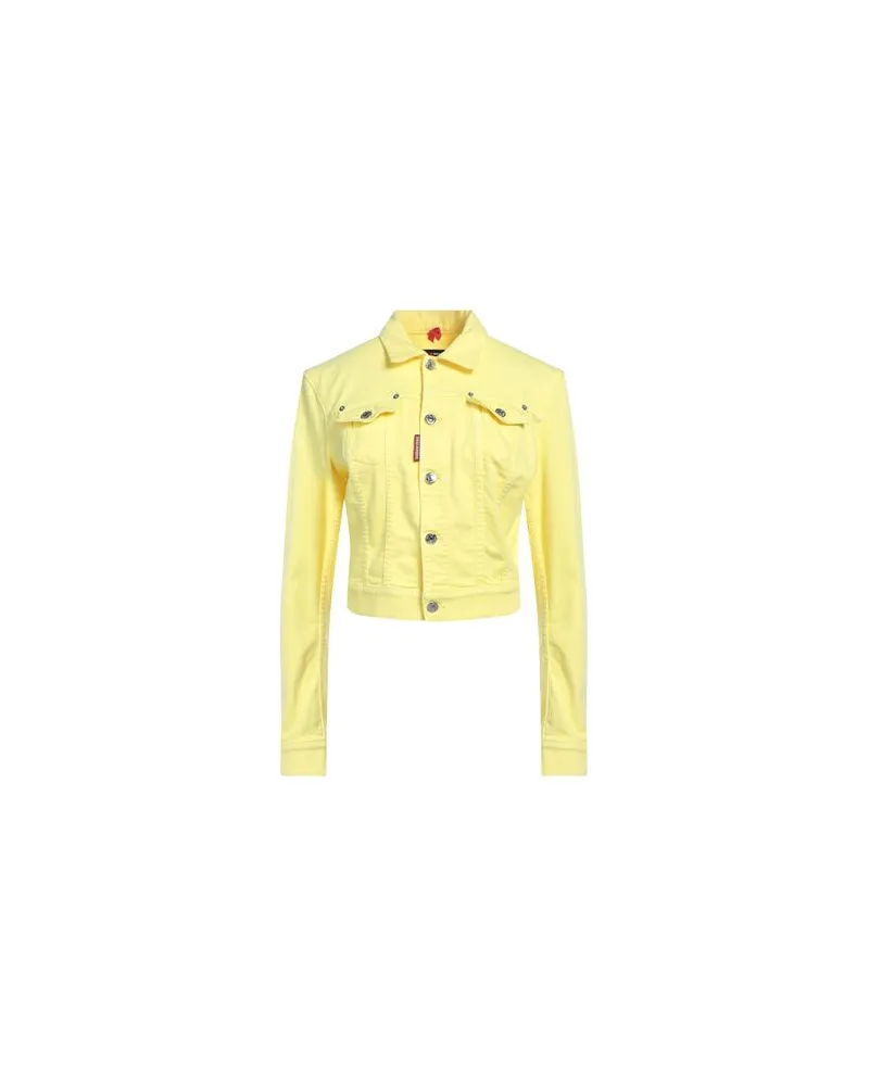Dsquared2 JACKEN & MÄNTEL - Jeansjacken/Mäntelauf YOOX.COM Gelb