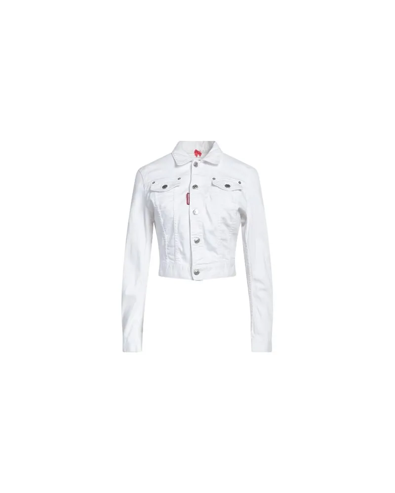 Dsquared2 JACKEN & MÄNTEL - Jeansjacken/Mäntelauf YOOX.COM Weiß