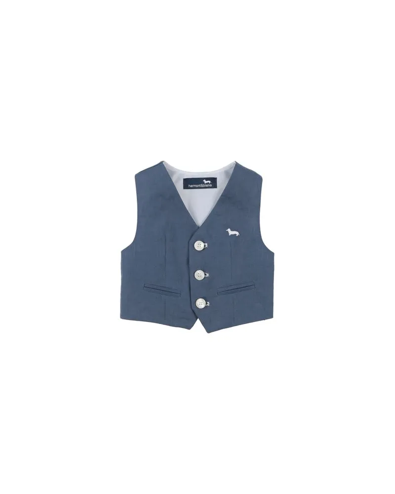 Harmont & Blaine ANZÜGE und CO-ORDS - Couture-Westenauf YOOX.COM Taubenblau