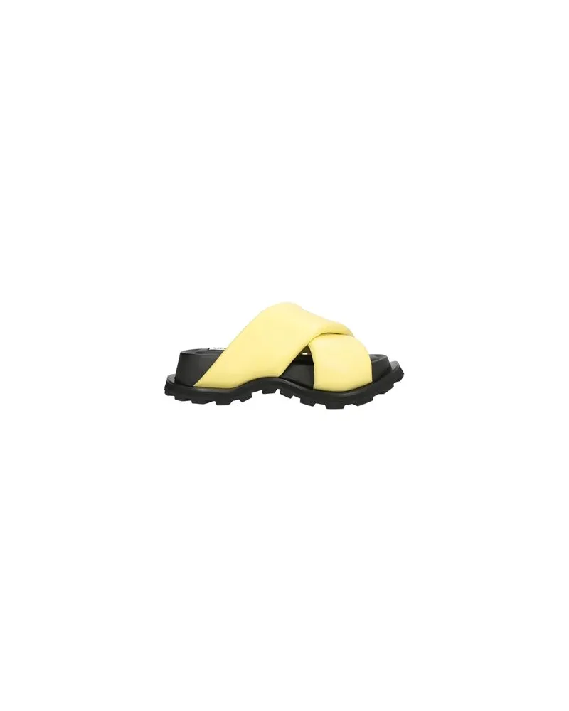 Jil Sander SCHUHE - Sandalenauf YOOX.COM Gelb
