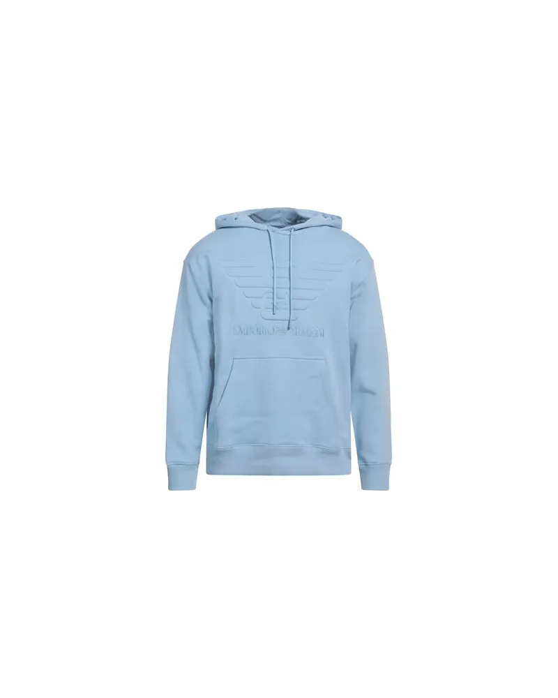 Emporio Armani TOPS - Sweatshirtsauf YOOX.COM Hellblau