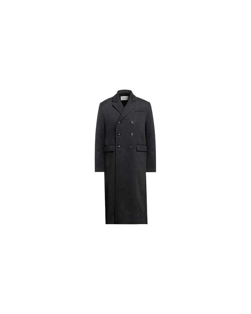 Trussardi JACKEN & MÄNTEL - Mäntelauf YOOX.COM Blei