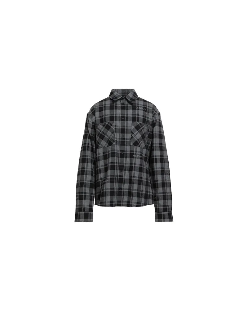 OFF-WHITE TOPS - Hemdenauf YOOX.COM Grau