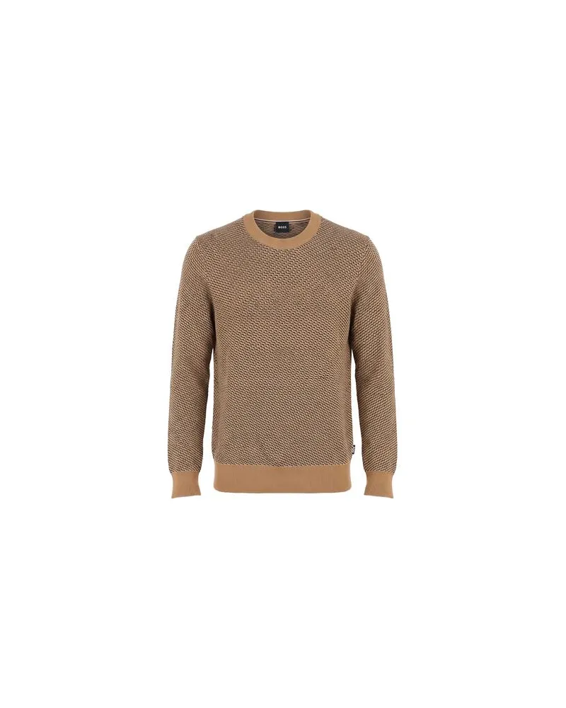 HUGO BOSS STRICKWAREN - Pulloverauf YOOX.COM Sand