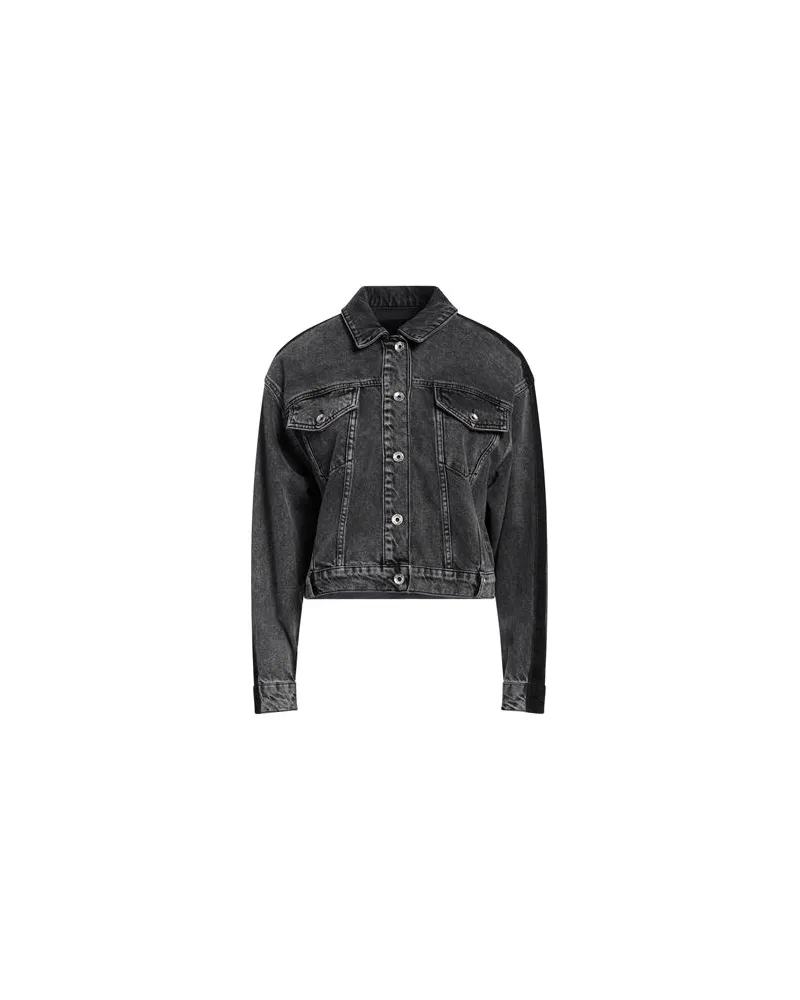 Patrizia Pepe JACKEN & MÄNTEL - Jeansjacken/Mäntelauf YOOX.COM Braungrau