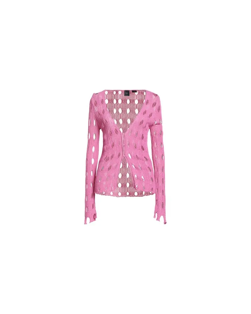 Pinko STRICKWAREN - Strickjackenauf YOOX.COM Rosa