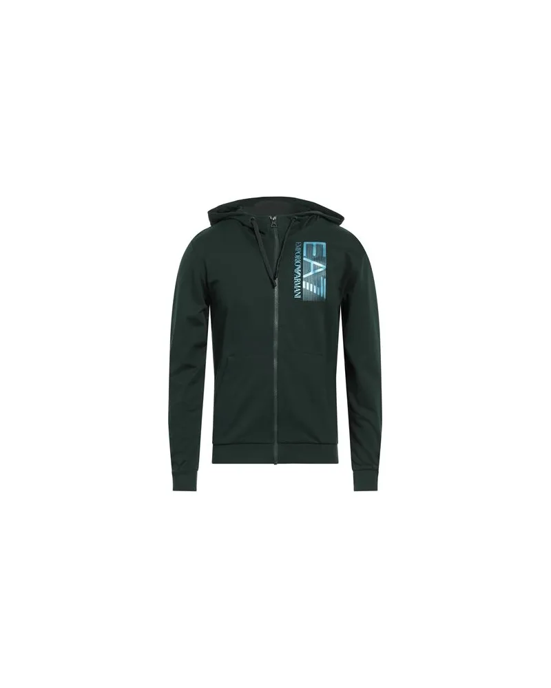 EA7 TOPS - Sweatshirtsauf YOOX.COM Dunkelgrün