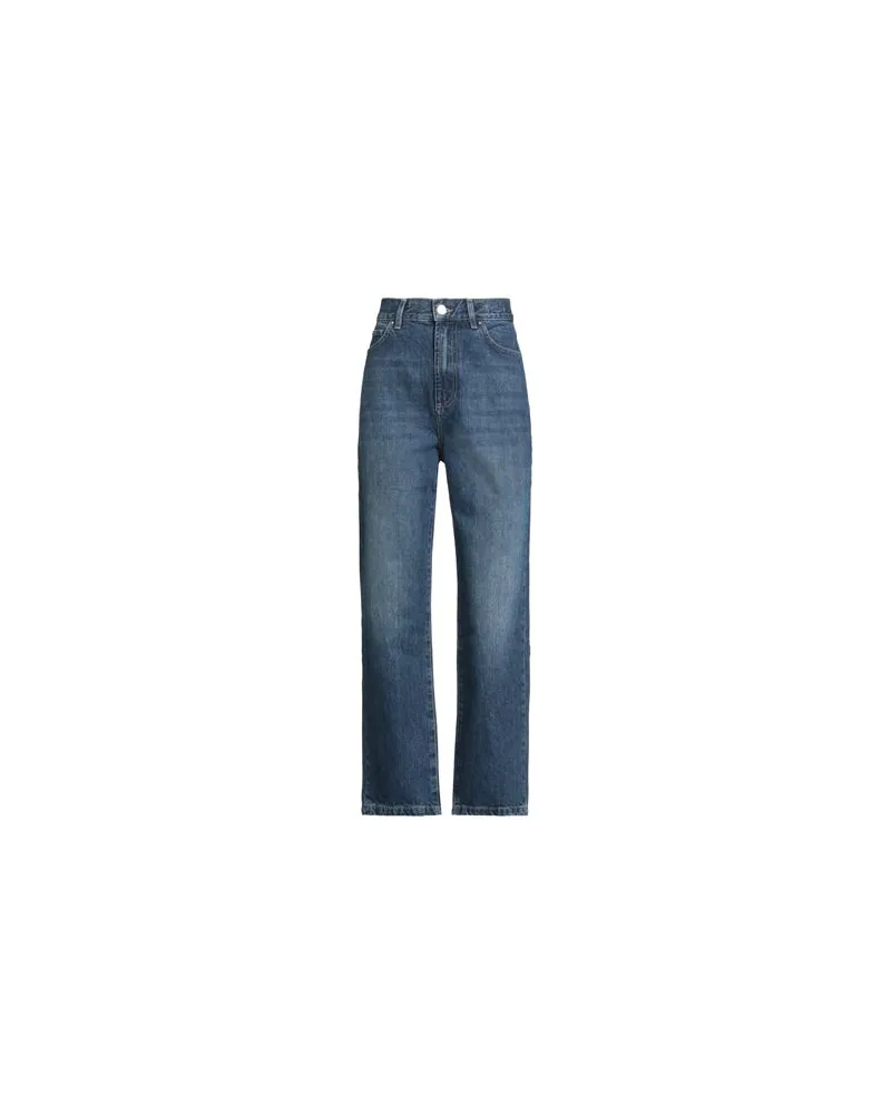 MARELLA HOSEN & RÖCKE - Jeanshosenauf YOOX.COM Blau