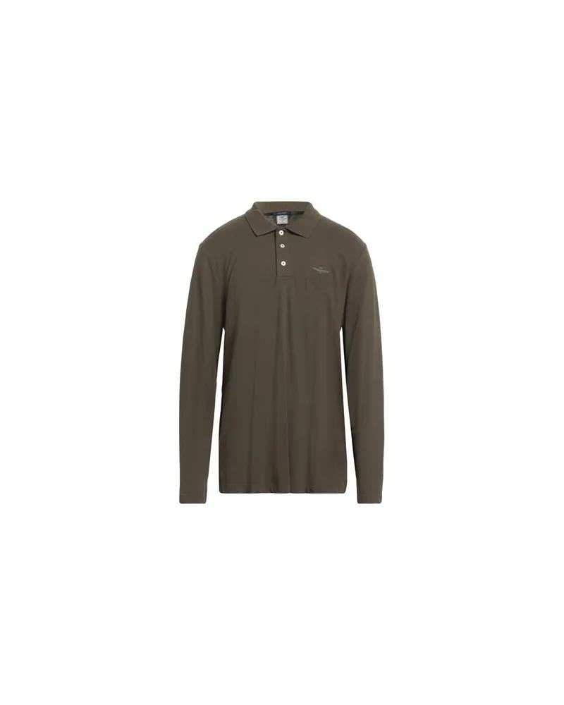 Aeronautica Militare TOPS - Poloshirtsauf YOOX.COM Militärgrün
