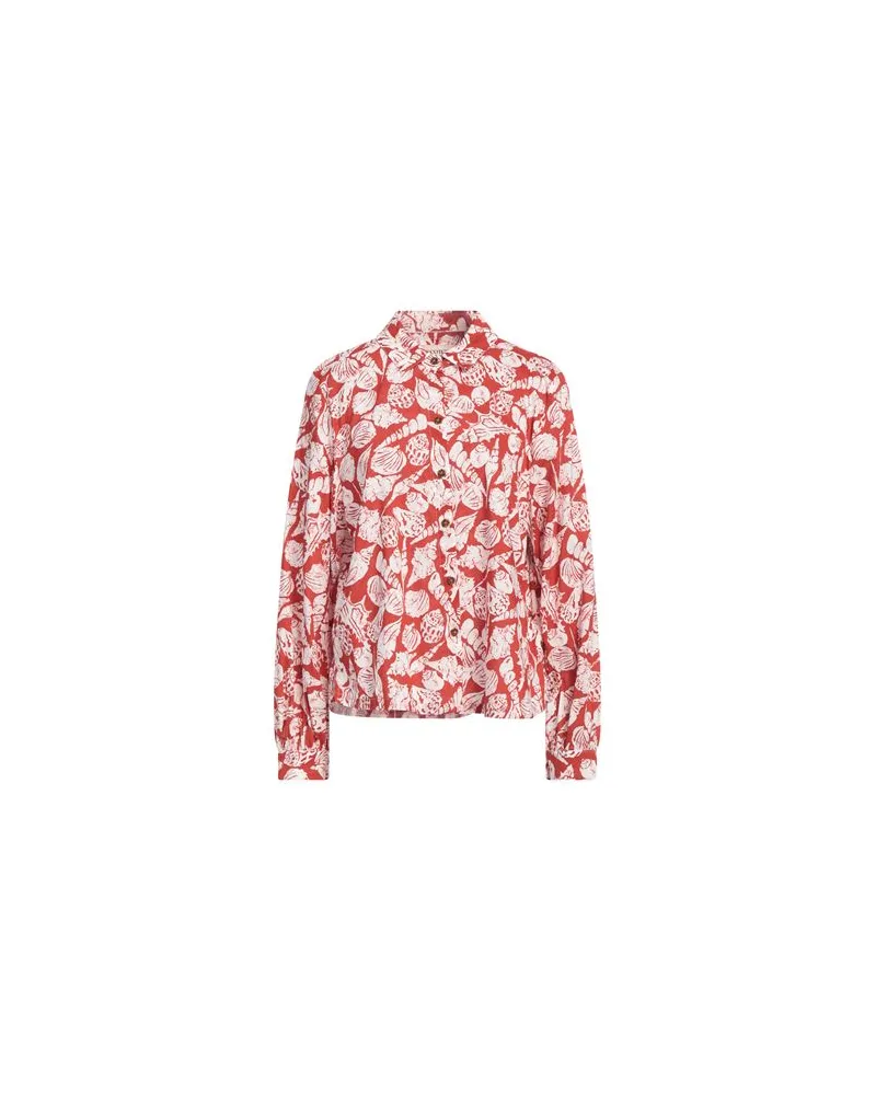 Maison Scotch TOPS - Hemdenauf YOOX.COM Rot