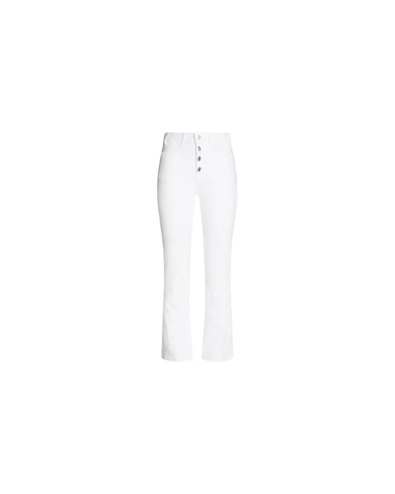 Maje HOSEN & RÖCKE - Jeanshosenauf YOOX.COM Weiß