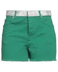 Alexandre Vauthier Jeansshorts Grün