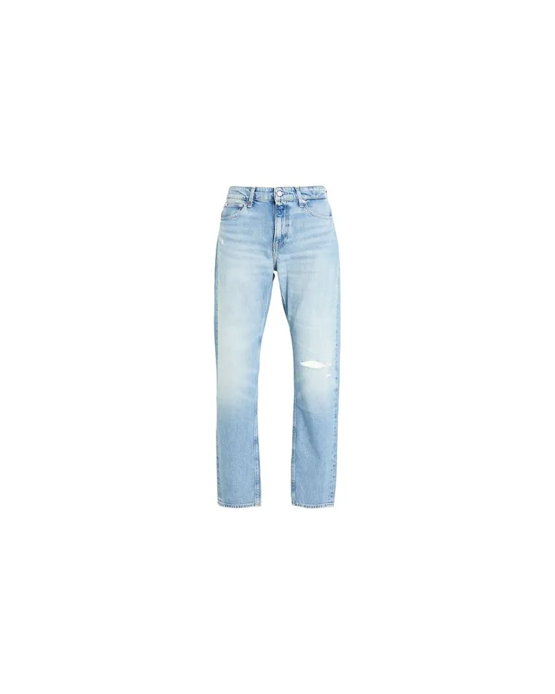 Calvin Klein HOSEN & RÖCKE - Jeanshosenauf YOOX.COM Blau