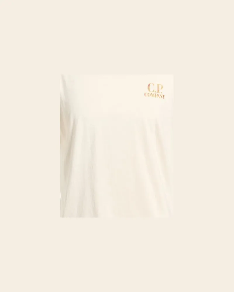 C.P. Company TOPS - T-shirtsauf YOOX.COM Cremeweiß