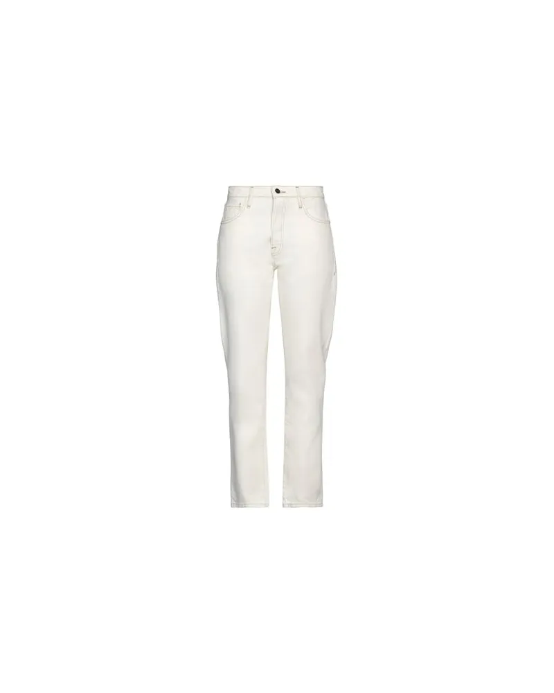 Frame Denim HOSEN & RÖCKE - Jeanshosenauf YOOX.COM Elfenbein