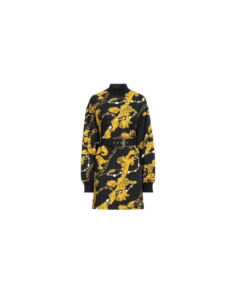 Versace Jeans KLEIDER - Mini-Kleiderauf YOOX.COM Schwarz