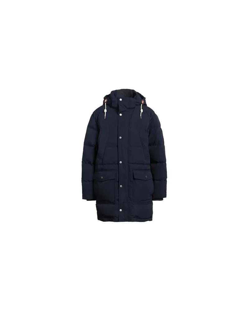 Gant JACKEN & MÄNTEL - Mäntelauf YOOX.COM Blau