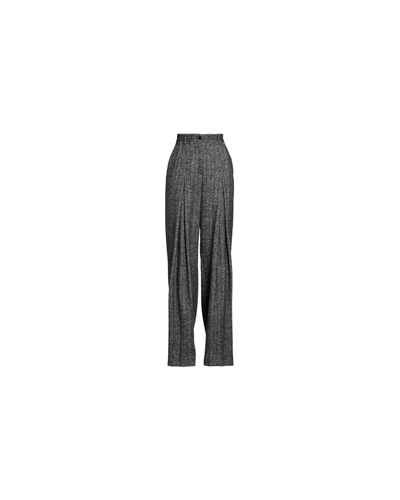 Dolce & Gabbana HOSEN & RÖCKE - Hosenauf YOOX.COM Schwarz