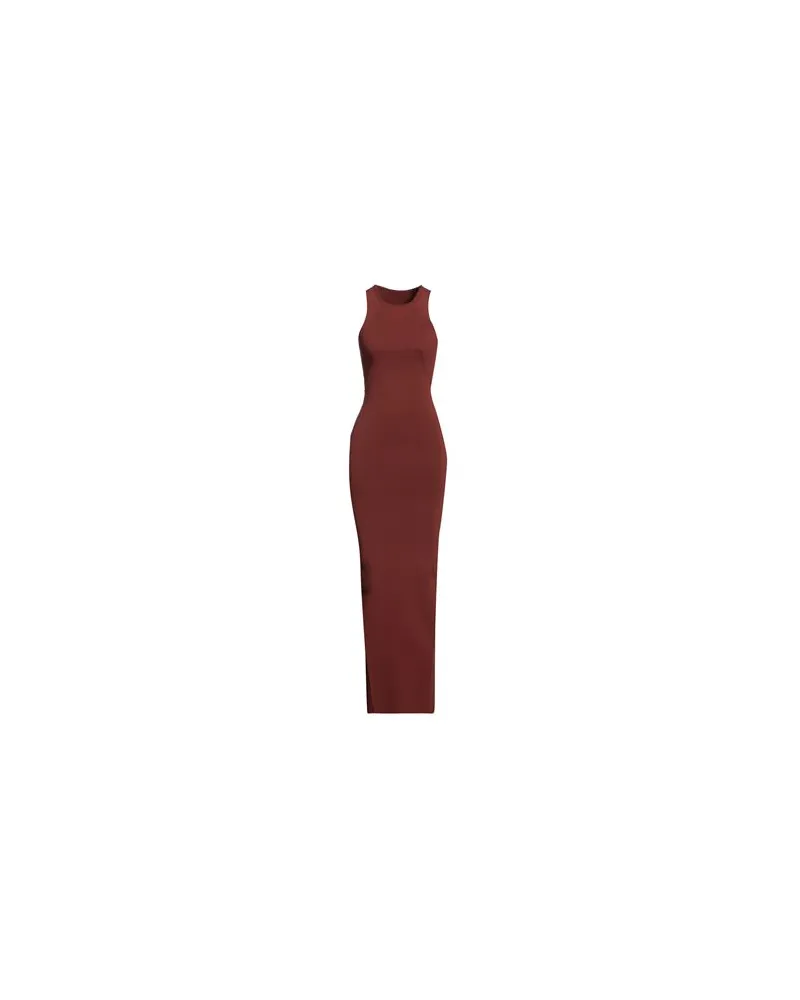 Rick Owens KLEIDER - Maxi-Kleiderauf YOOX.COM Schokobraun