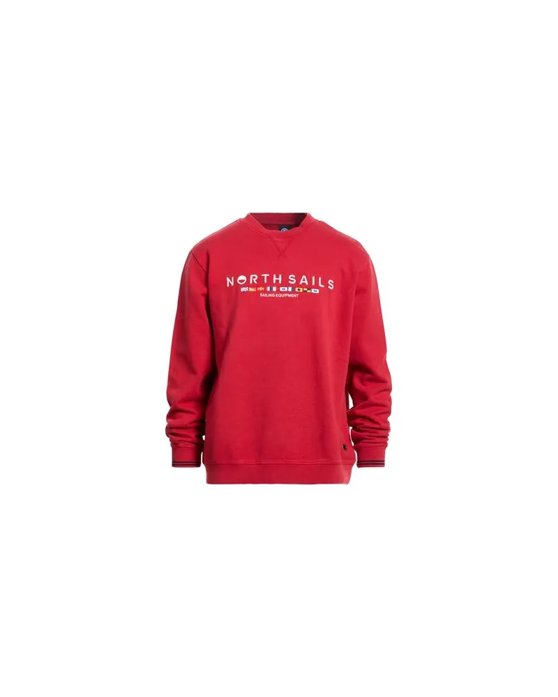 North Sails TOPS - Sweatshirtsauf YOOX.COM Rot