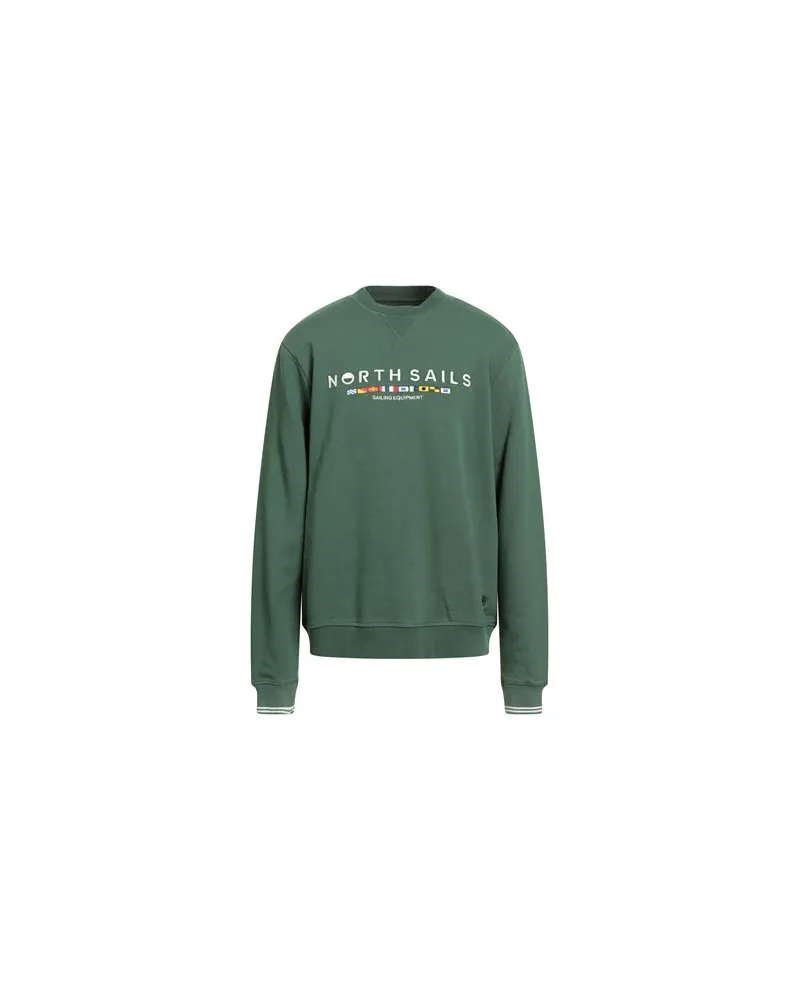 North Sails TOPS - Sweatshirtsauf YOOX.COM Grün