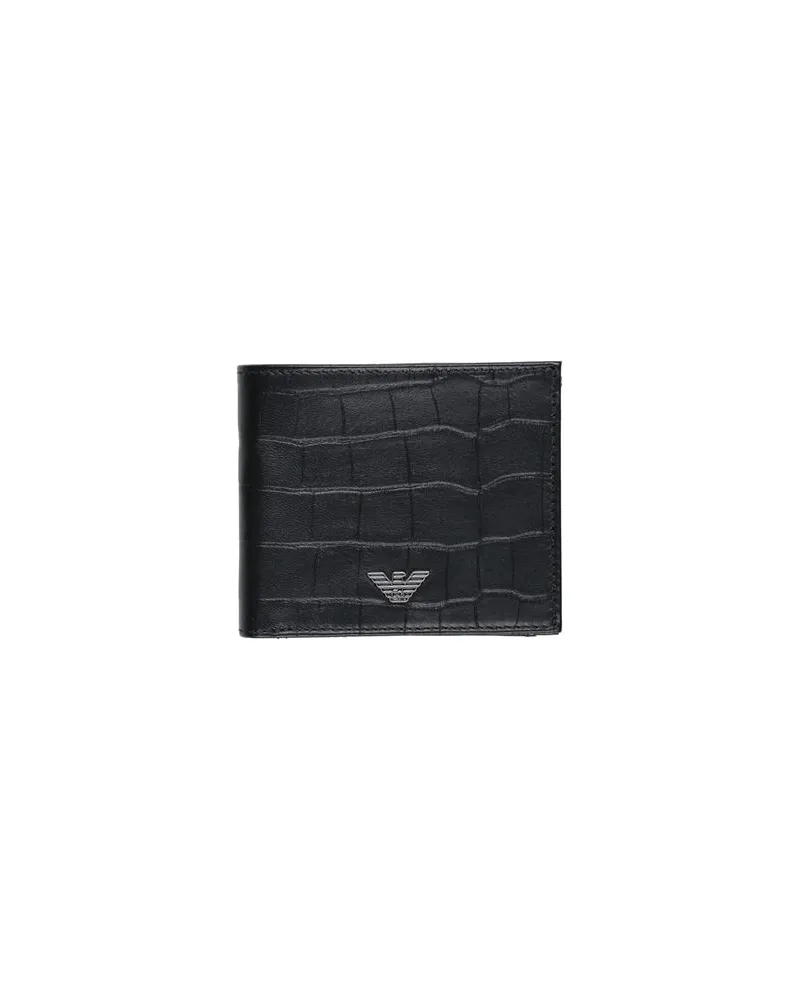 Emporio Armani Kleinlederwaren - Brieftaschenauf YOOX.COM Schwarz