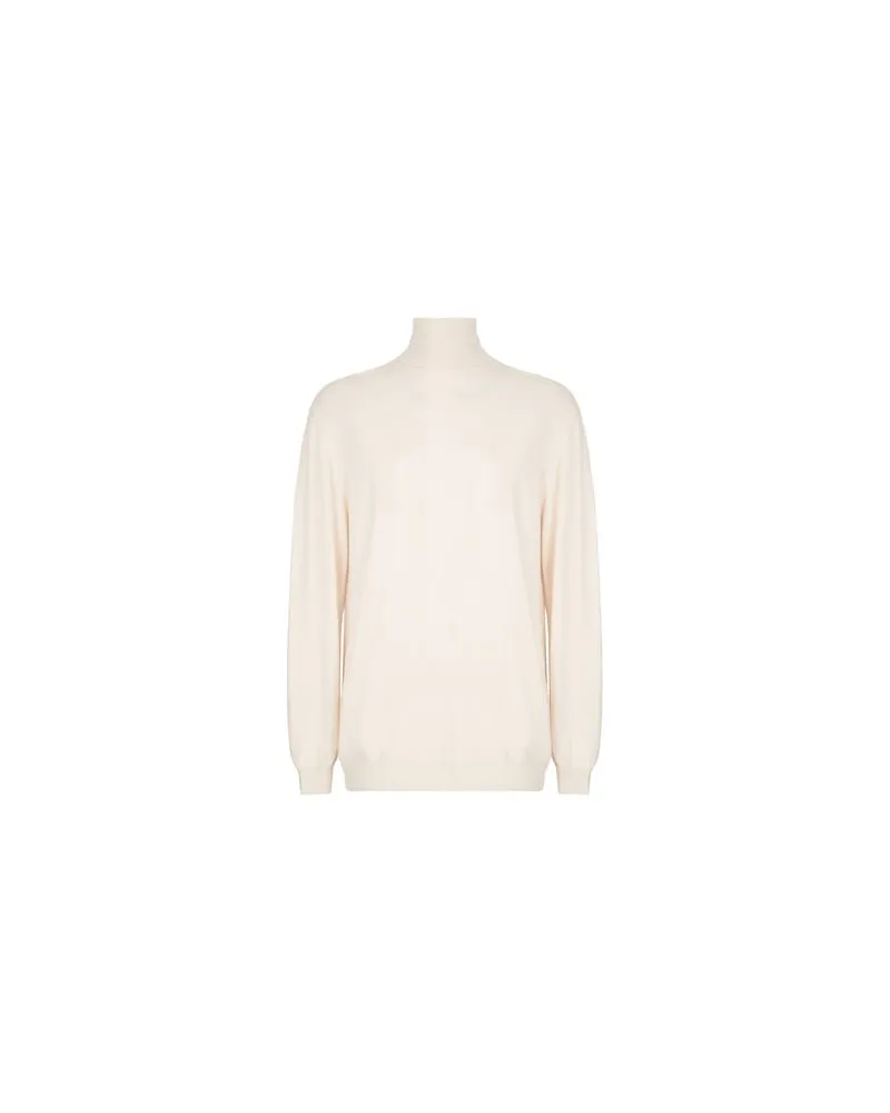 8 by Yoox WOOL BLEND PLAIN KNIT RELAXED FIT ROLLNECK - STRICKWAREN - Rollkragenpulloverauf YOOX.COM Hellrosa