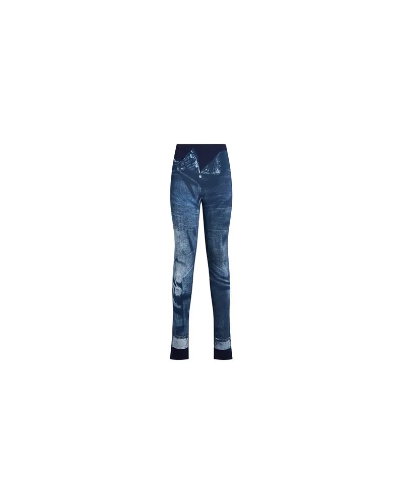 Jean Paul Gaultier HOSEN & RÖCKE - Leggingsauf YOOX.COM Blau
