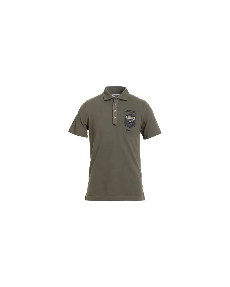 Aeronautica Militare TOPS - Poloshirtsauf YOOX.COM Militärgrün