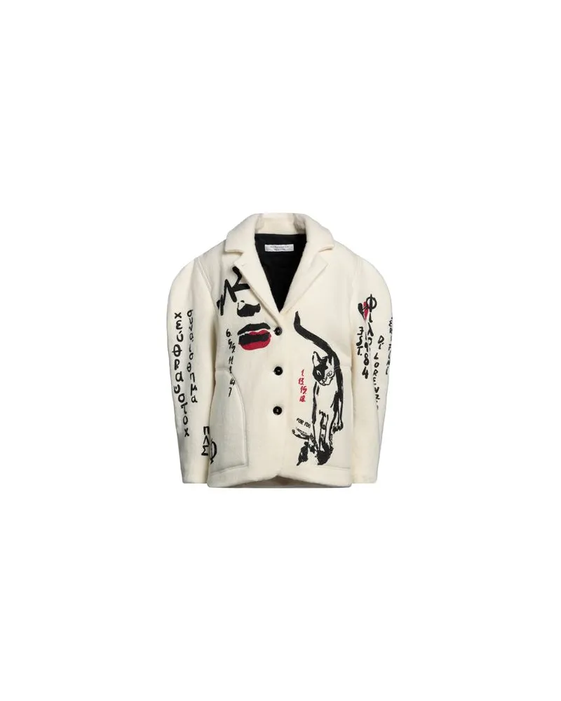 Philosophy Di Lorenzo Serafini JACKEN & MÄNTEL - Mäntelauf YOOX.COM Cremeweiß