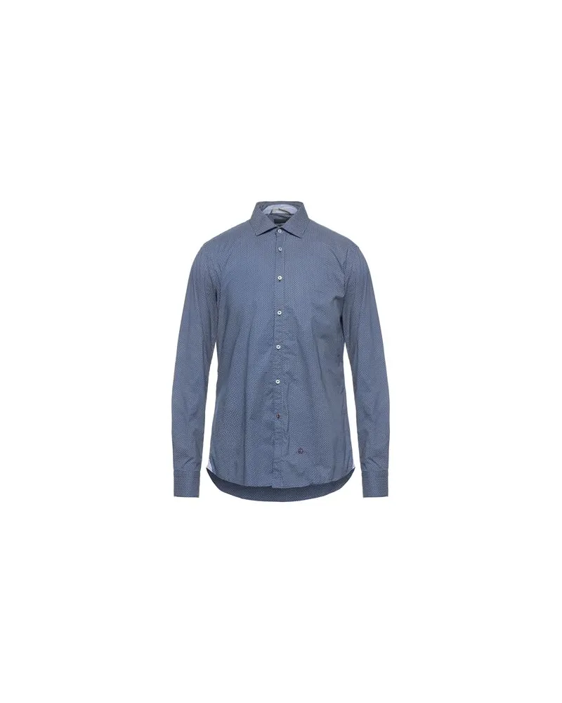 AT.P.CO TOPS - Hemdenauf YOOX.COM Blau