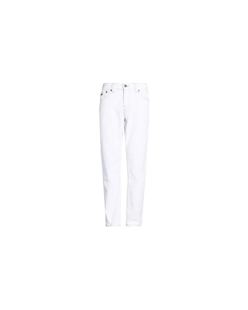 True Religion HOSEN & RÖCKE - Jeanshosenauf YOOX.COM Weiß